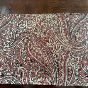 Waterford Red and Cream Paisley Placemats